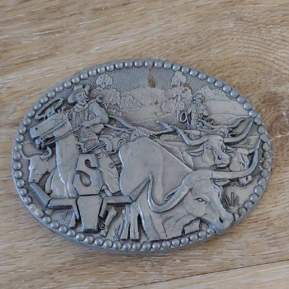 Zee Series Award Design Medals Western Cowboy Belt Buckle